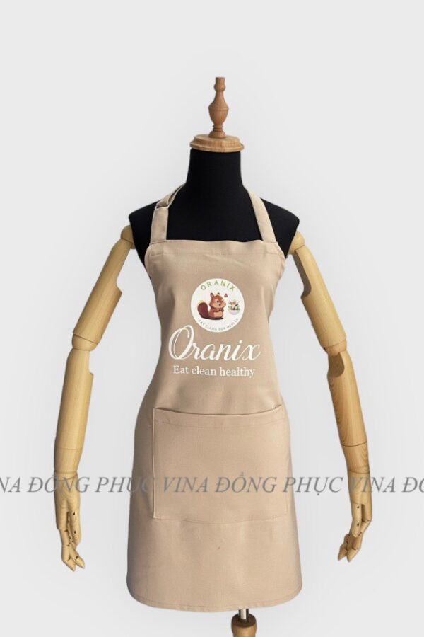 Tạp dề màu be Oramix