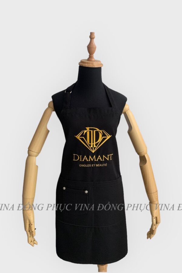 Tạp dề màu đen Daimound