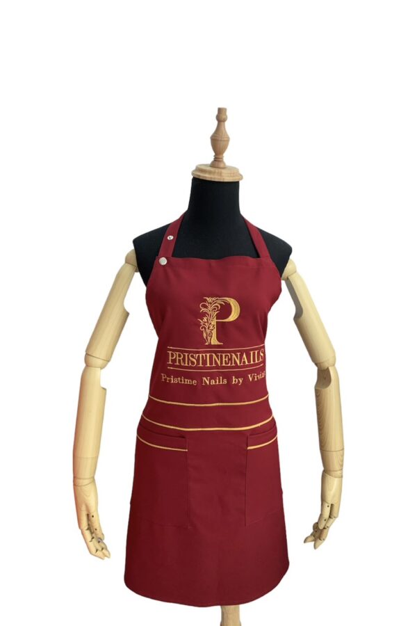 Tạp dề màu đỏ đo P