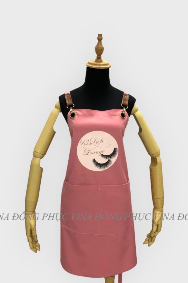 Mẫu đồng phục tạp dề màu hồng đẹp cao cấp 18 Tạp dề màu hồng 93 Lash