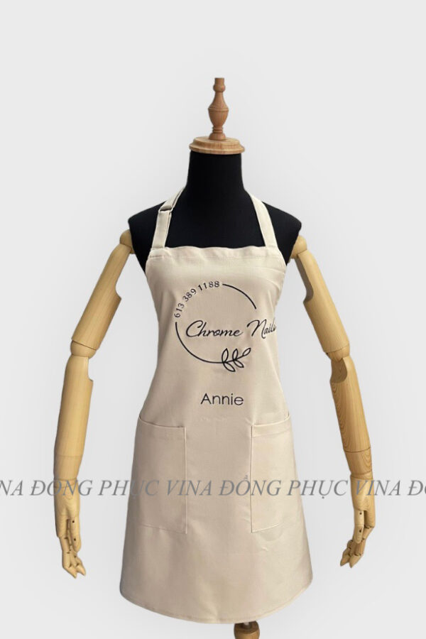 Tạp dề thêu tên Annie