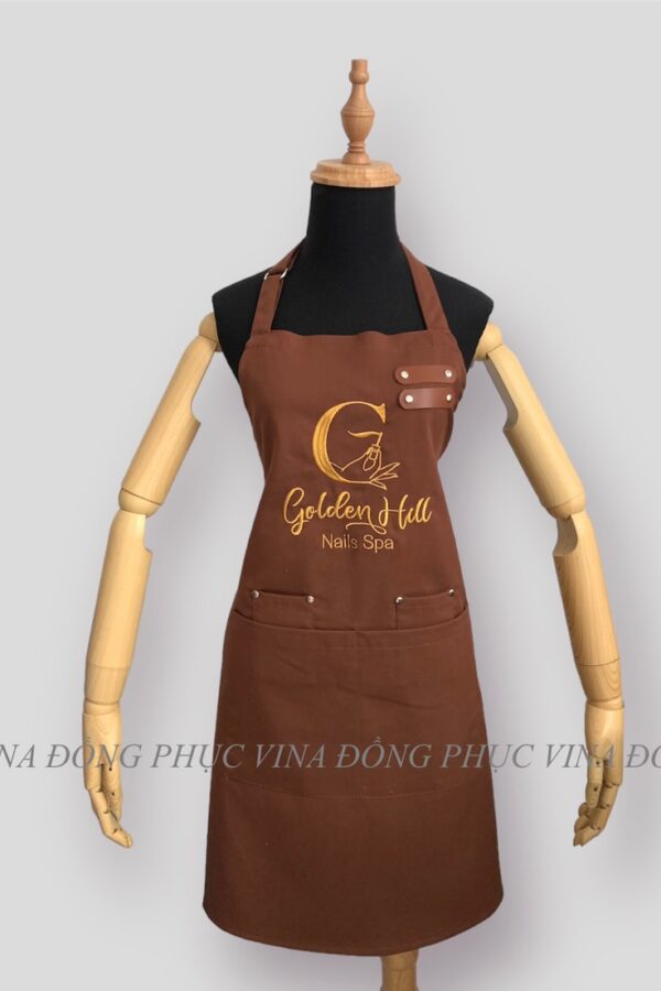 Tạp dề nail - Tạp dề Golden Hill