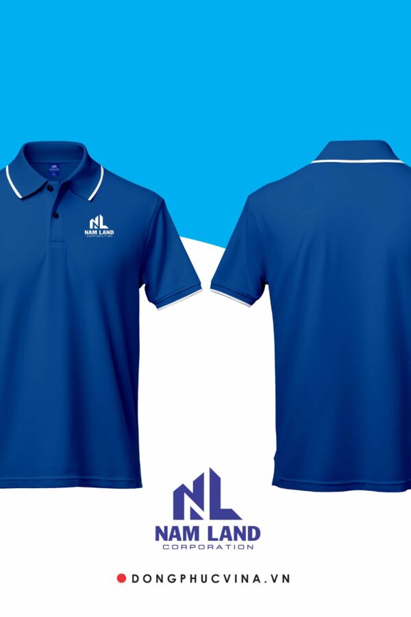 Áo thun đồng phục công ty Nam Land