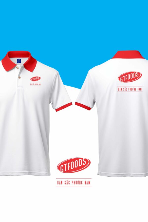 Áo thun đồng phục polo công ty GTfood