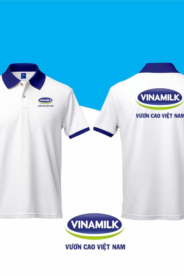 Áo thun đồng phục Vinamilk