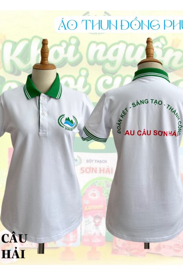 Áo thun đồng phục Công ty rau câu Sơn Hải