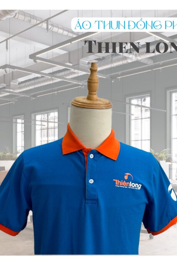 Áo đồng phục có cổ polo công ty Thiên Long 7 Áo đồng phục có cổ polo công ty Thăng Long