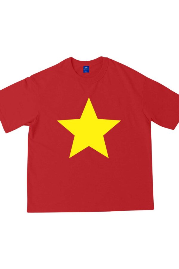 Áo cờ đỏ sao vàng Oversize