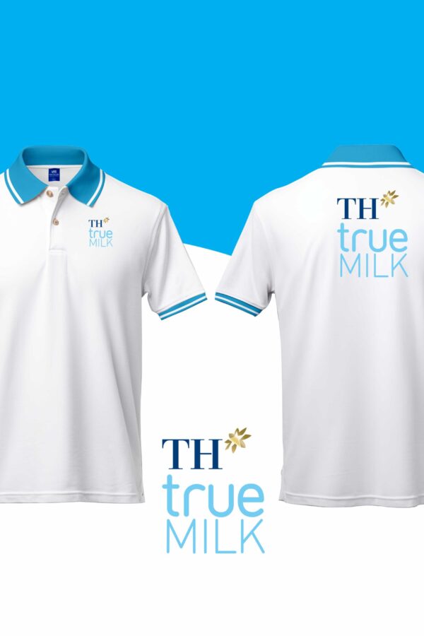Áo thun đồng phục Cty cổ phần TH True Milk