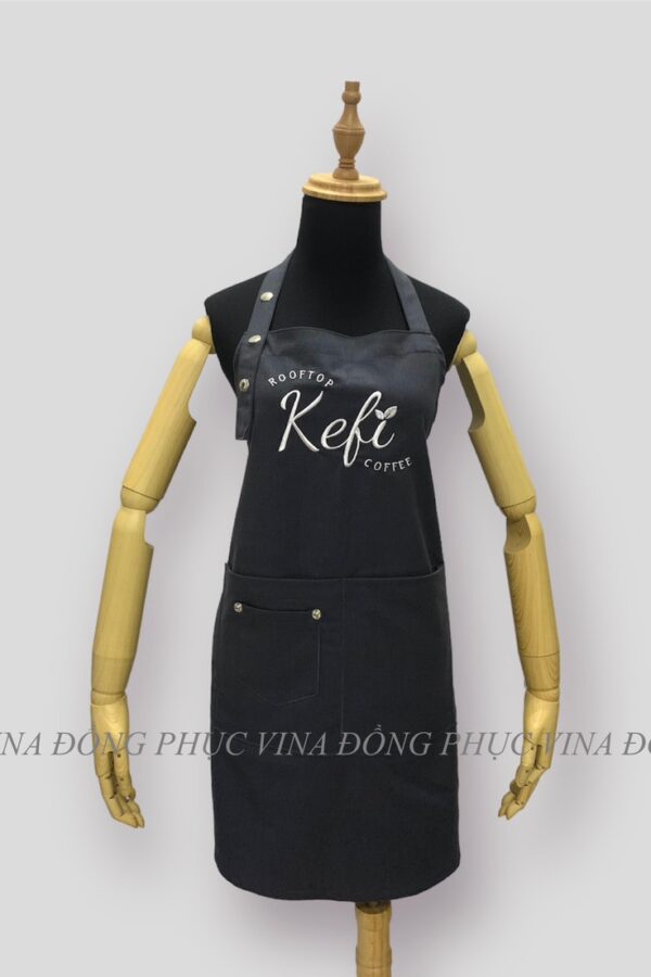 Tạp dề cho quán cafe Kofi