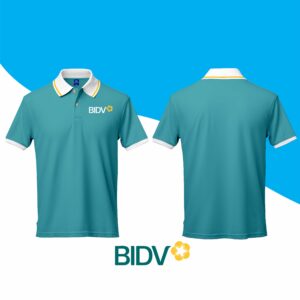Áo thun đồng phục ngân hàng BIDV