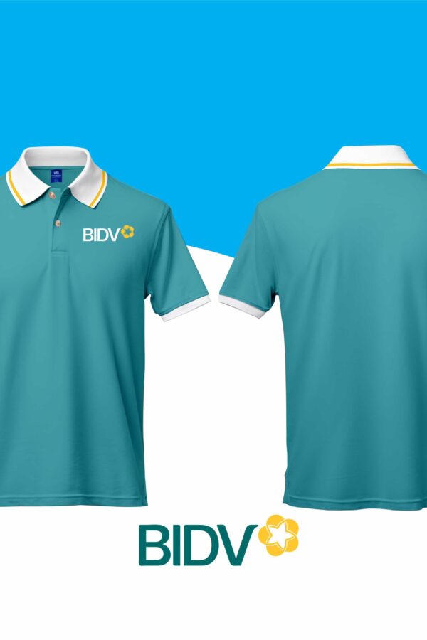 Áo thun đồng phục ngân hàng BIDV