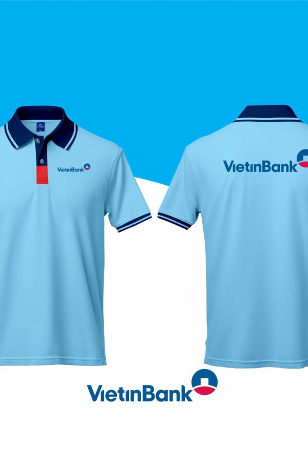 Áo thun đồng phục ngân hàng Vietinbank
