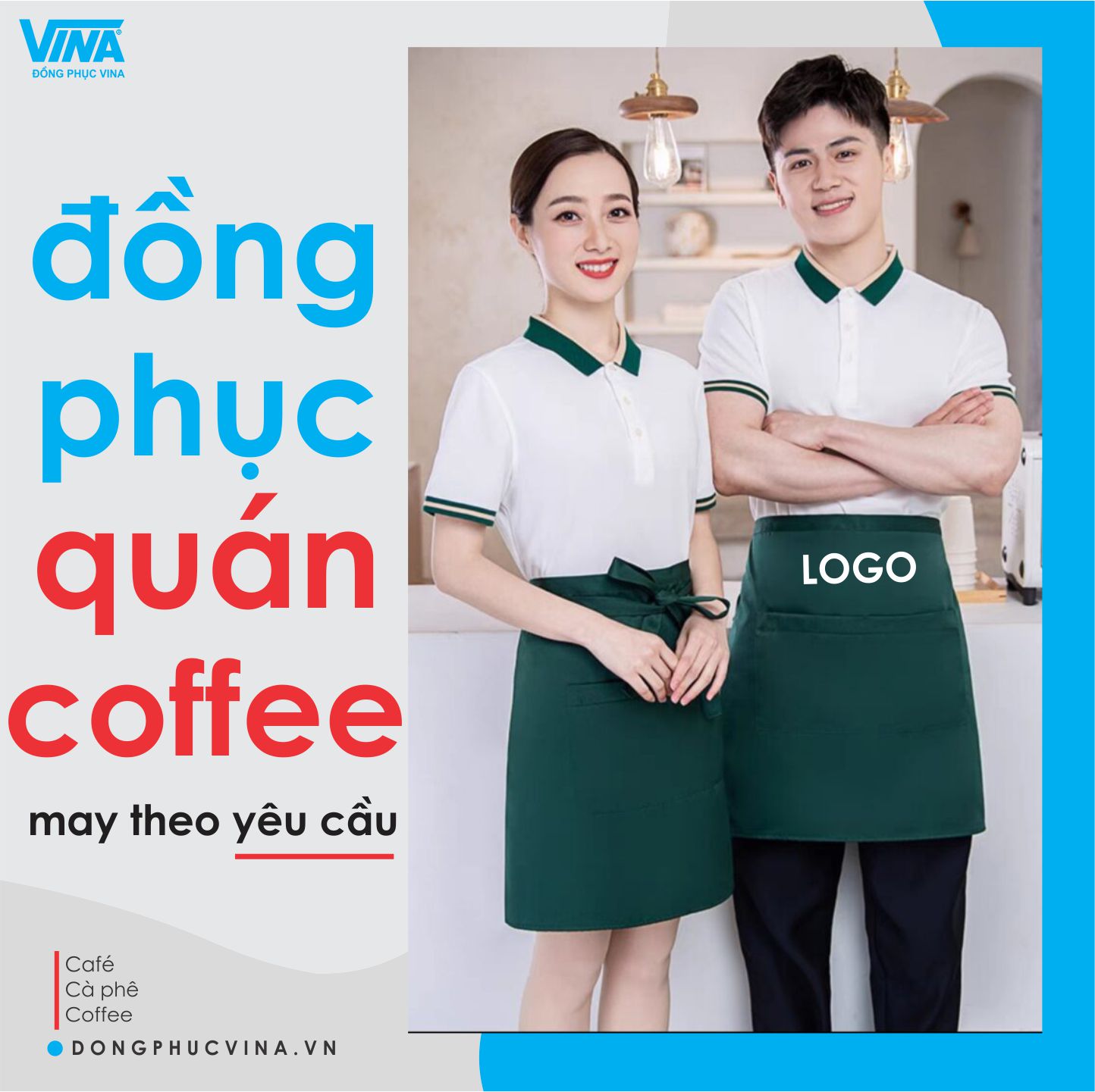 Đồng phục quán coffee đẹp