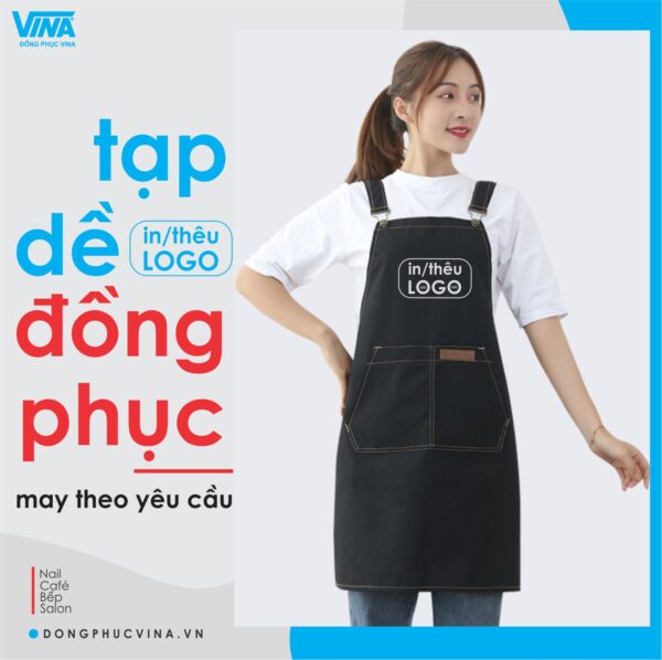 Đồng phục tạp dề bếp cafe