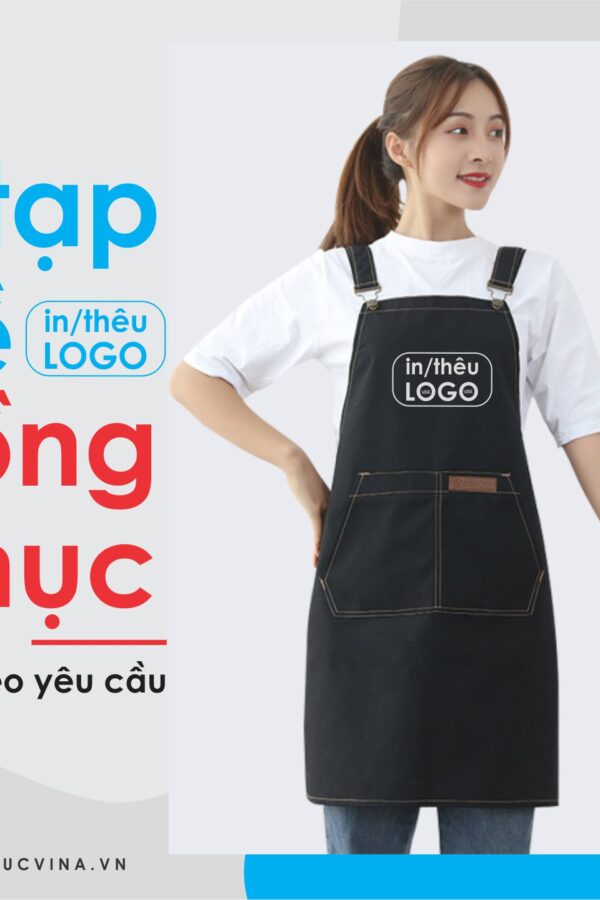 Đồng phục tạp dề bếp cafe