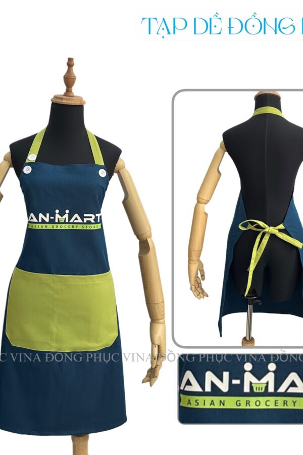 Tạp dề đồng phục cửa hàng An Mart