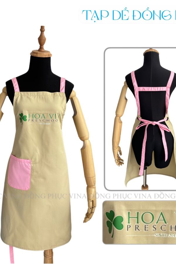 Tạp dề đồng phục Hoa Vi