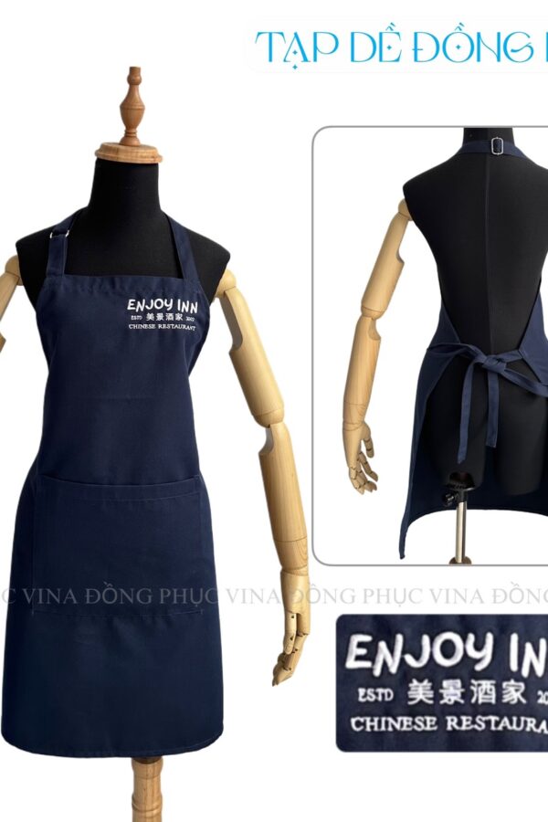 Tạp dề đồng phục Nhà Hàng Enjoy Inn