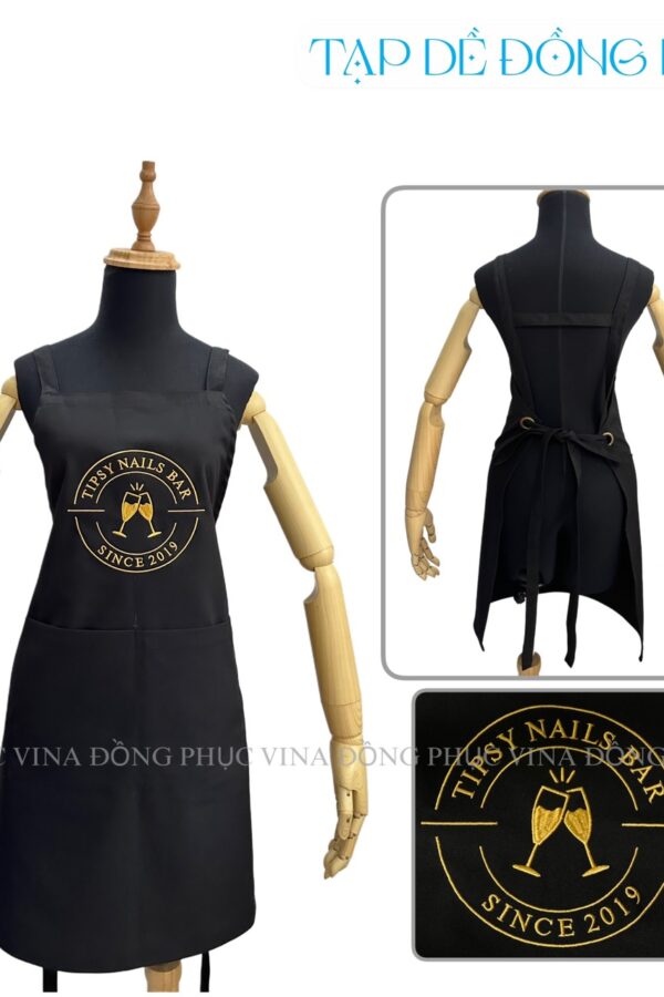 Tạp dề đồng phục Tipsy Nail Bar