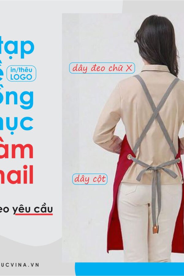 Tạp dề làm nail