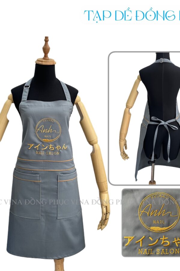 Tạp dề nail salon Anh Nail