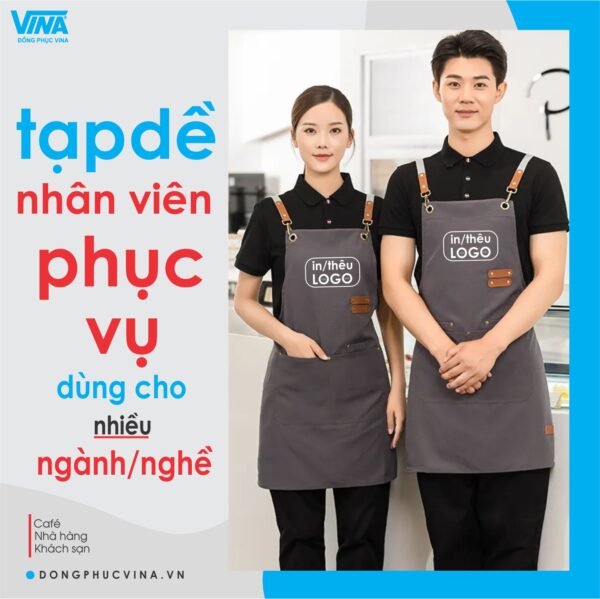 Tạp dề nhân viên phục vụ