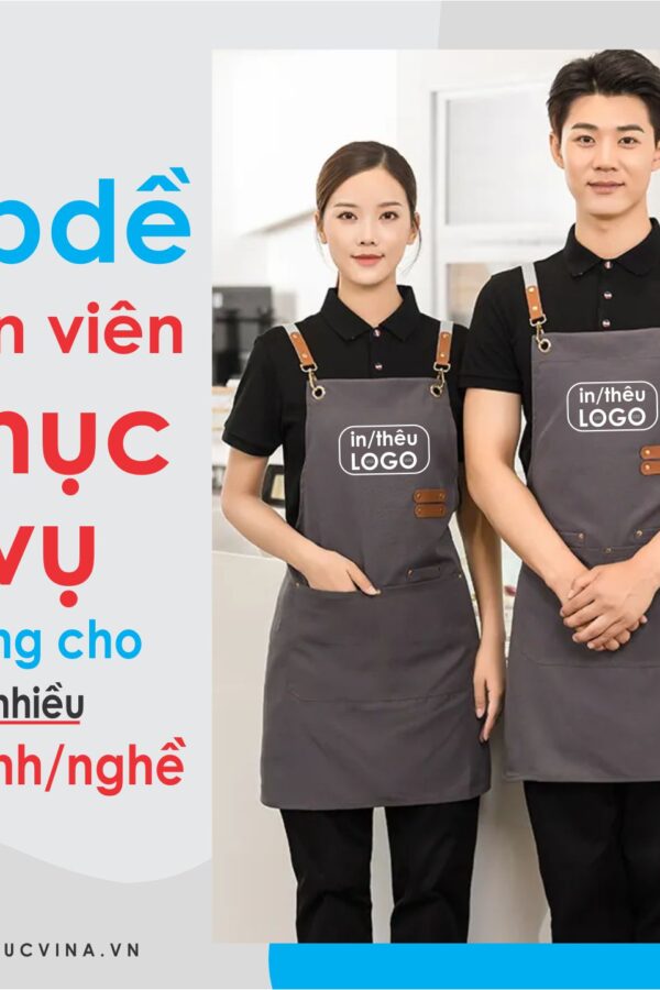 Tạp dề nhân viên phục vụ