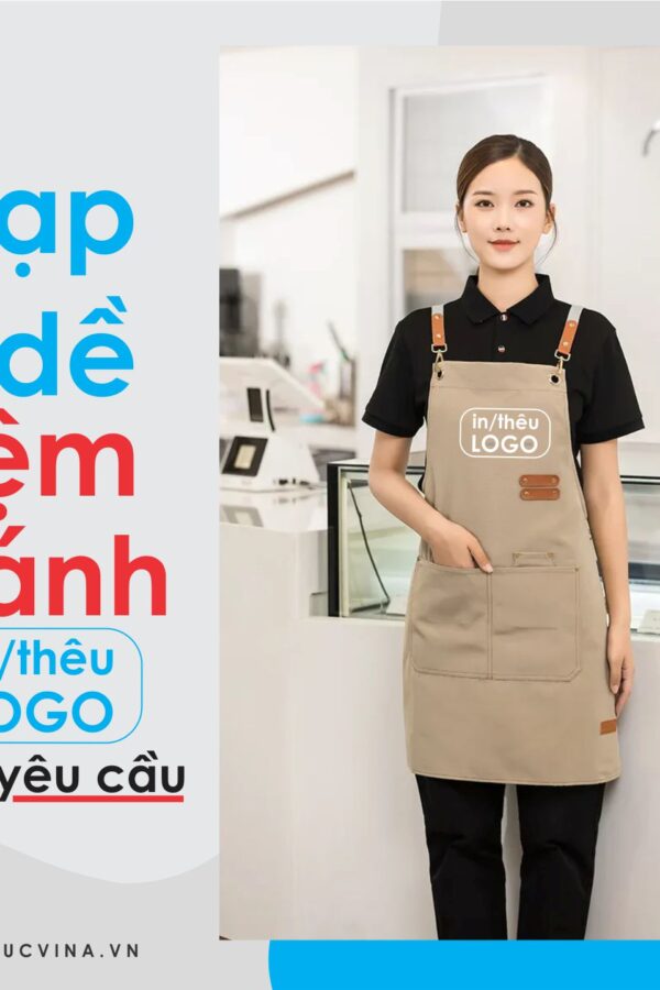 Tạp dề tiệm bánh