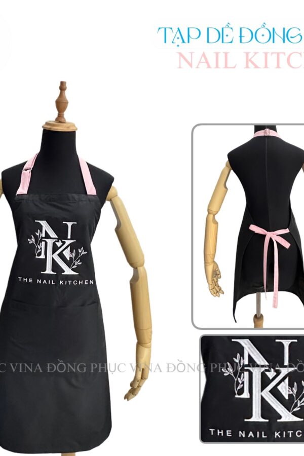 Tạp dề tiệm nails chống thấm nước The Nail Kitchen
