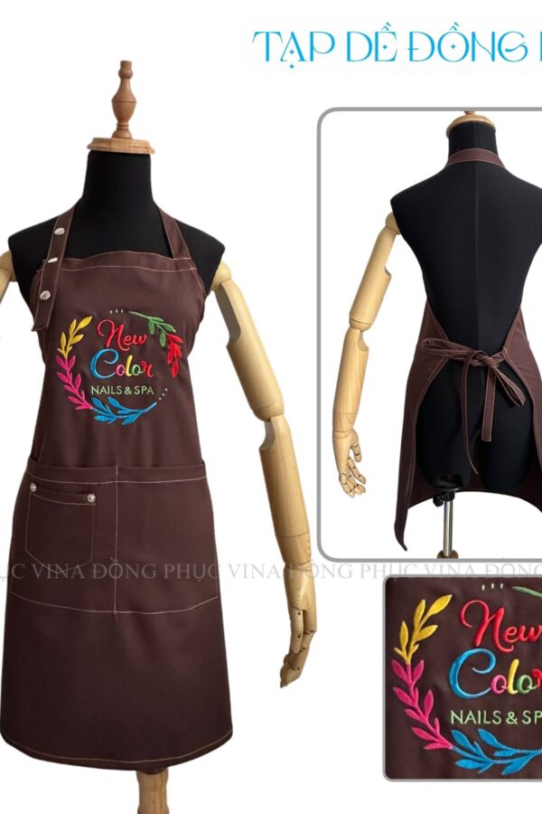 Tạp dề tiệm nail New Color