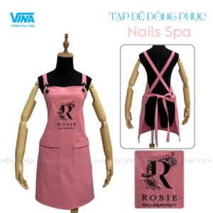 Tạp dề tiệm nail Rosie