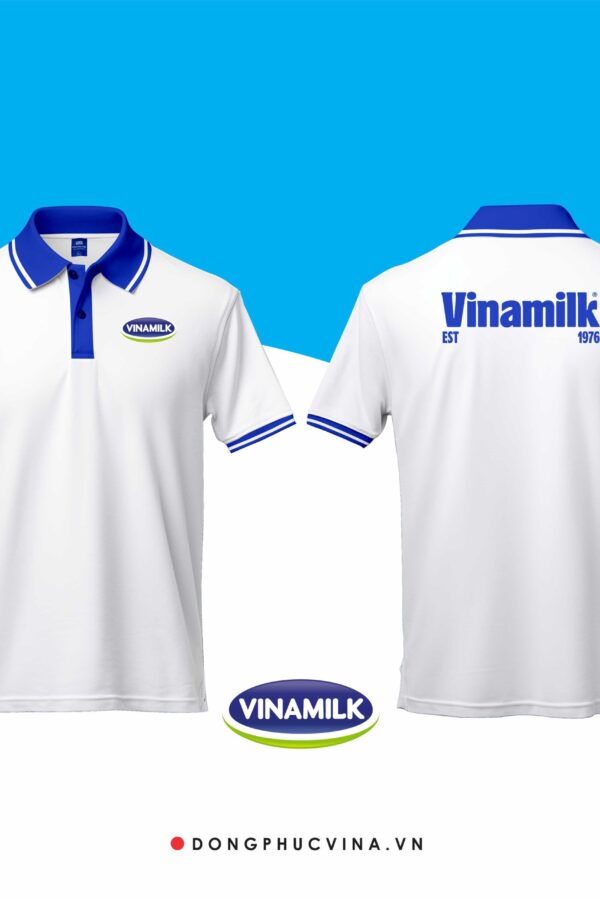 Áo thun đồng phục vinamilk