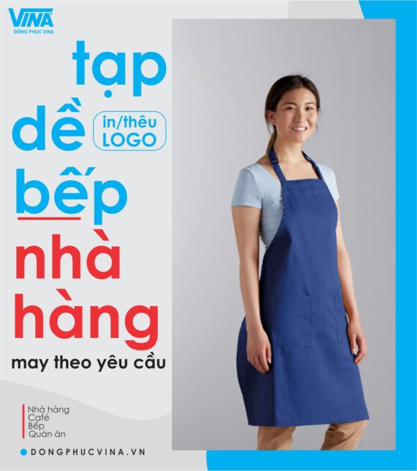 Tạp dề bếp nhà hàng