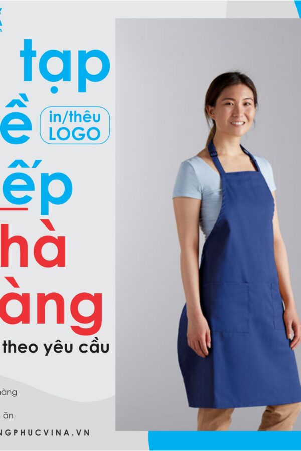 Tạp dề bếp nhà hàng