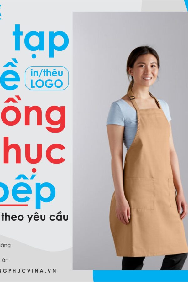 Tạp dề đồng phục bếp