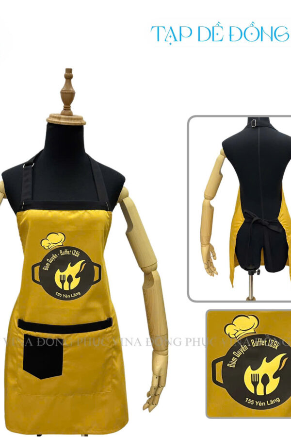 Tạp dề đồng phục quán ăn