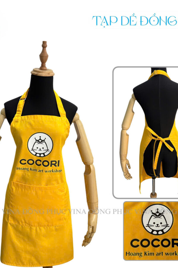 Tạp dề đồng phục Workshop Cocori