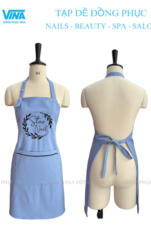 Tạp dề làm nail tiệm Star Nail