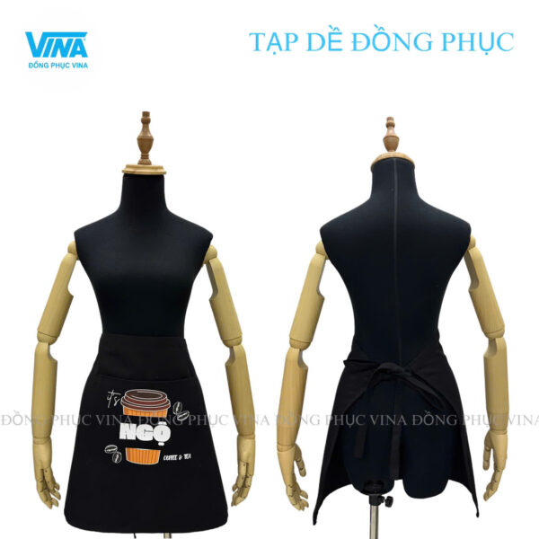 Tạp dề phục vụ quán cà phê Ngộ