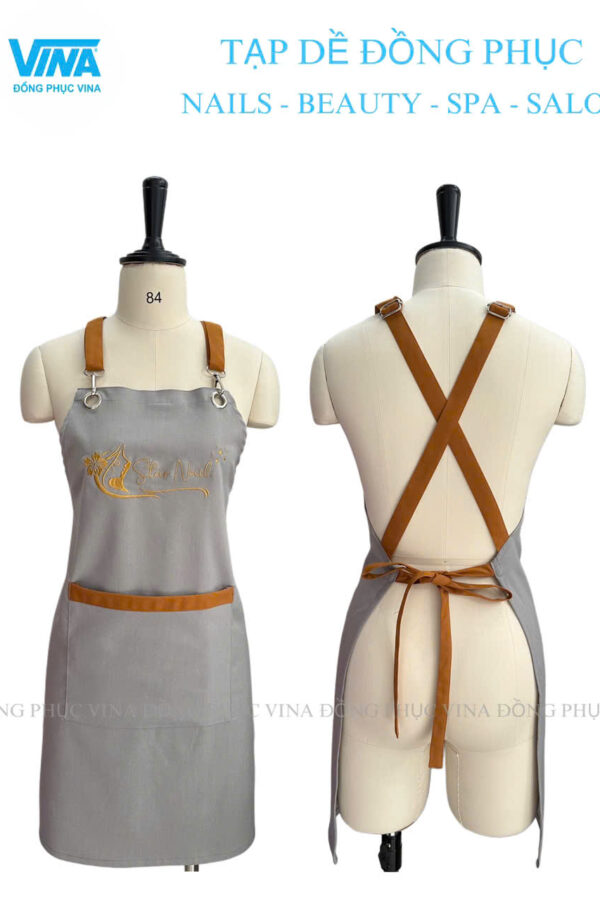 Tạp dề làm nail tiệm Star Nail