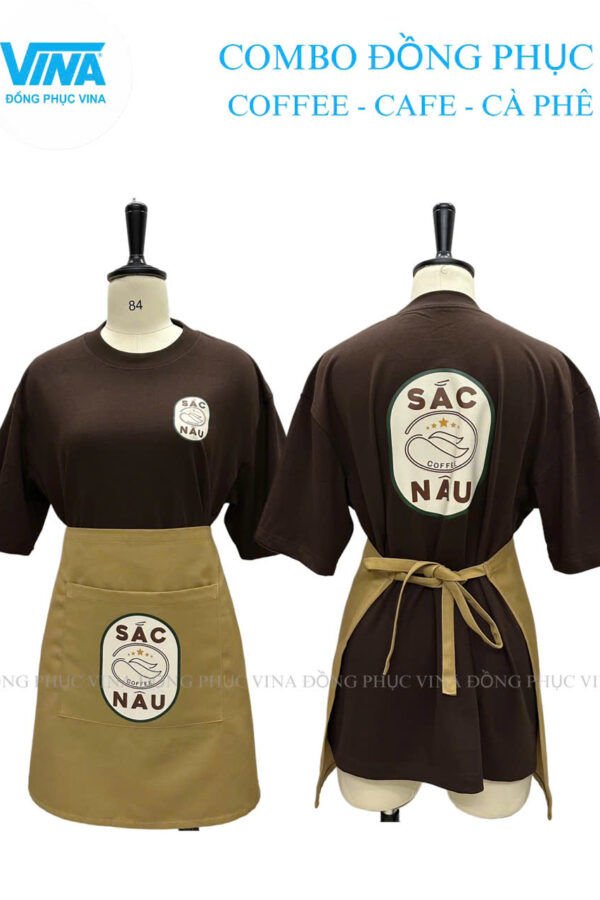 Đồng phục cafe Sắc Nâu