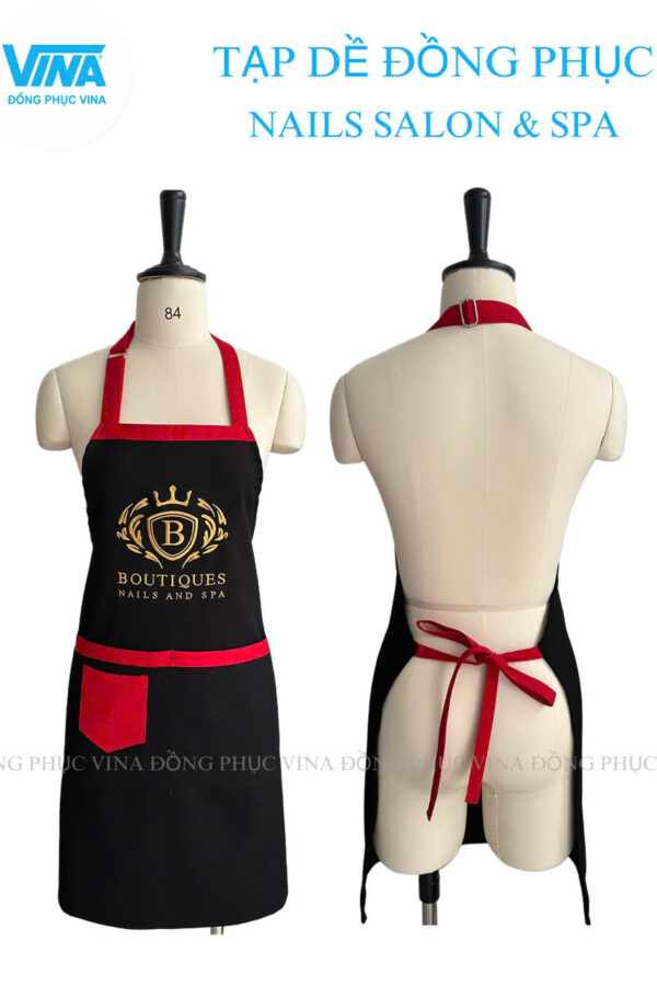 Tạp dề Boutiques nail & spa