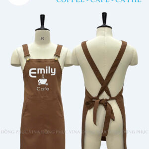 Tạp dề cafe emily