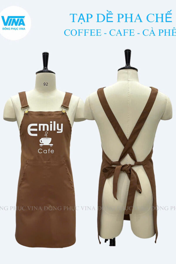 Tạp dề cafe emily