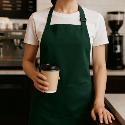 Bảng giá may tạp dề quán cafe