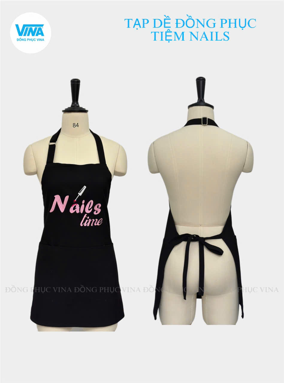 Mẫu tạp dề nail đẹp nhất 2025