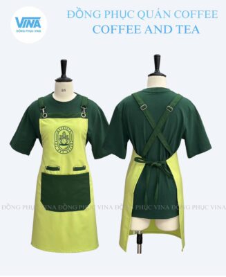 Tạp Dề Cafe Cao Cấp May Theo Yêu Cầu
