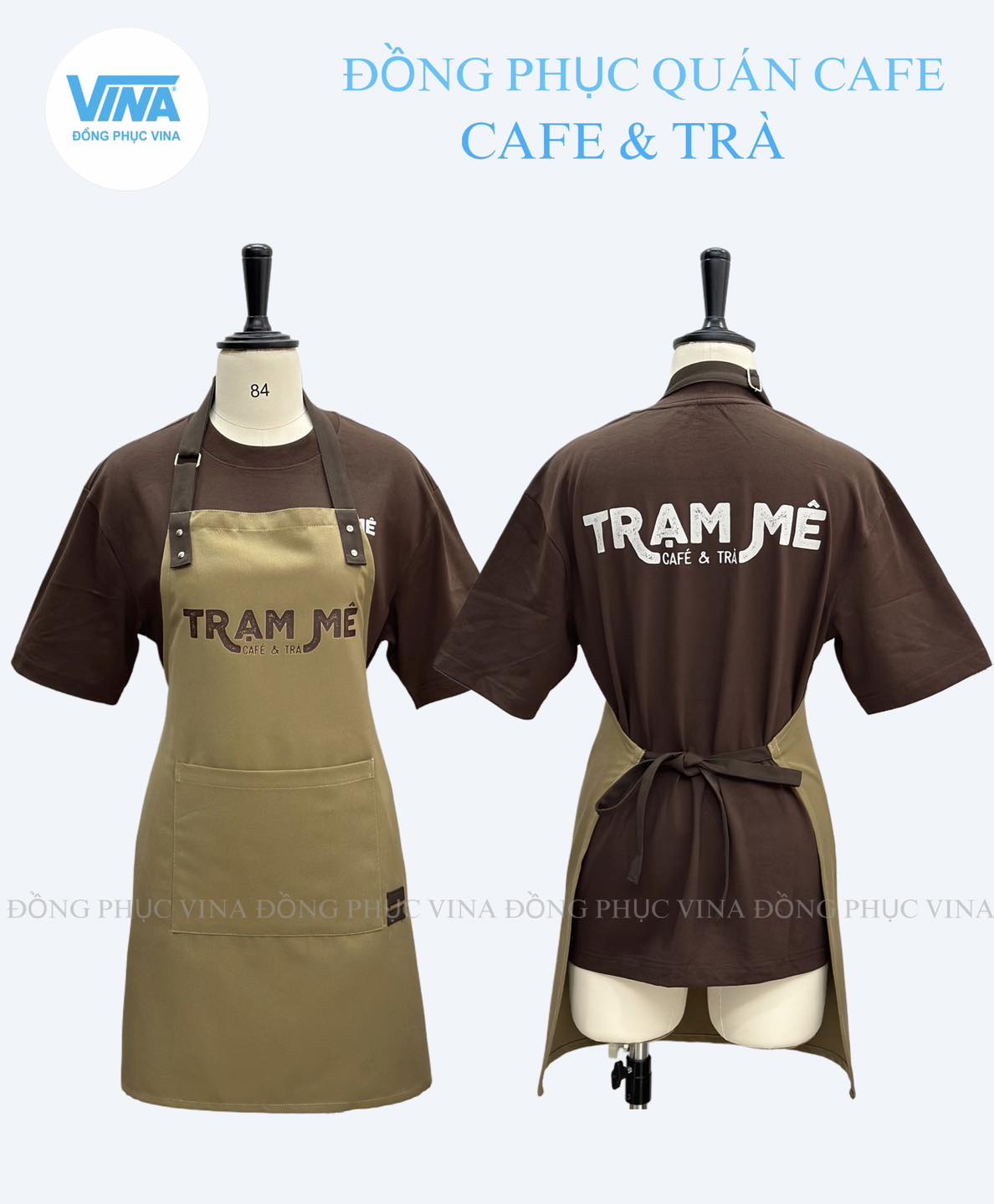 Tạp Dề Cafe Form Unisex