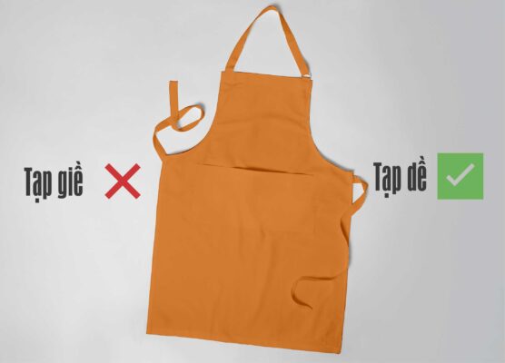 Tạp giề hay tạp dề